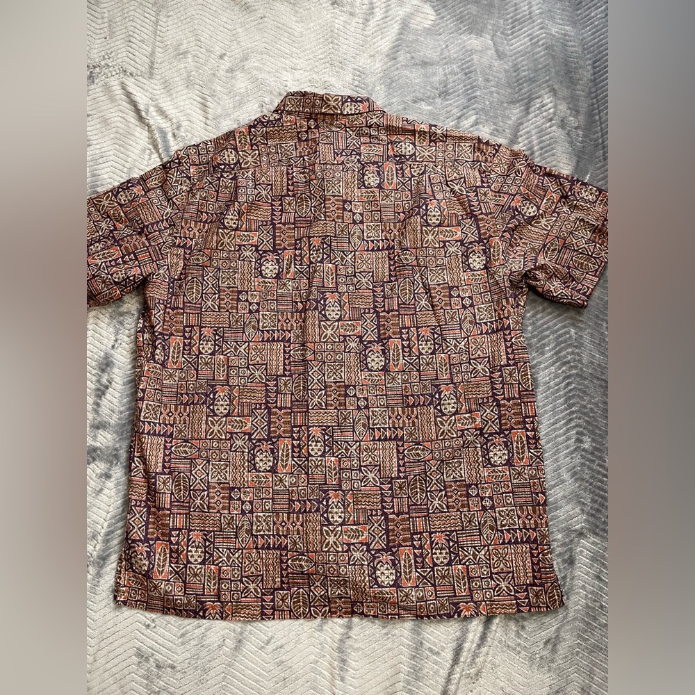 Tori Richard Pineapple Multi Pattern Hawaiian Shi… - image 4